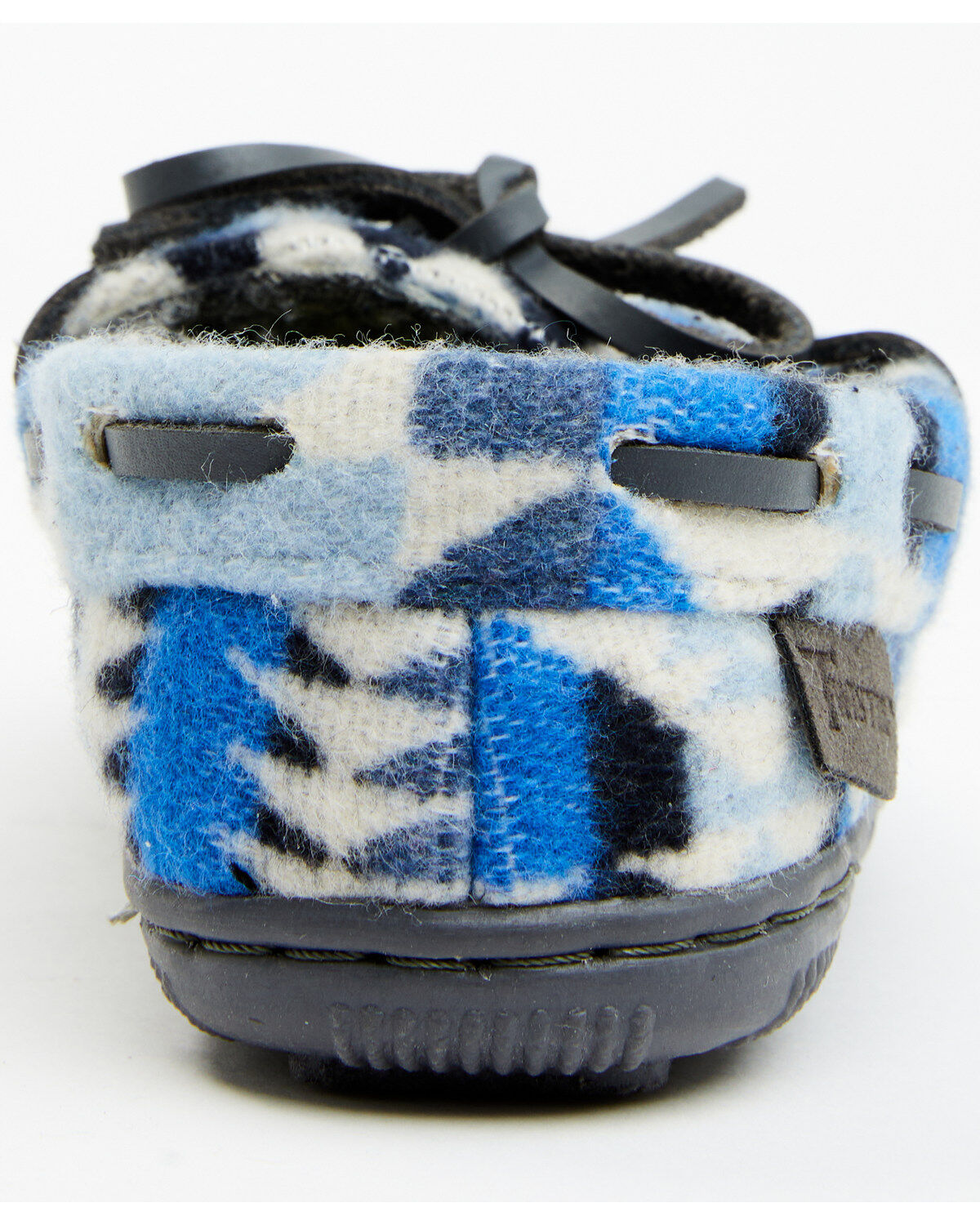 Image #5 - Twister Toddler Boys' Southwestern Print Moccasins, Blue, hi-res