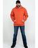 Image #6 - Ariat Men's Volcanic Heather Rebar Graphic Hooded Work Sweatshirt, Heather Orange, hi-res