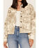 Image #3 - Cleo + Wolf Women's Floral Print Polar Fleece Shacket, , hi-res