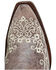 Corral Girls' Scroll Embroidery Western Boots, Brown, hi-res