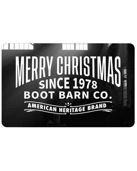 Boot Barn Christmas Warehouse Gift Card , No Color, hi-res