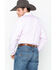 Image #2 - Ariat Men's Pink Dayne Mini Striped Long Sleeve Shirt - Big & Tall, Pink, hi-res