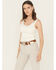 Image #1 - Stetson Women's Hair-On-Hide Southwestern Buckle Belt, Brown, hi-res