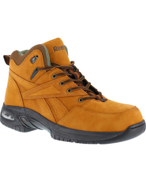 Image #1 - Reebok Men's Tyak High Performance Hiker Work Boots - Composite Toe, Tan, hi-res