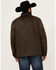 Image #4 - Cripple Creek Men's Ranchwear Concealed Carry Snap Zip Jacket, Brown, hi-res