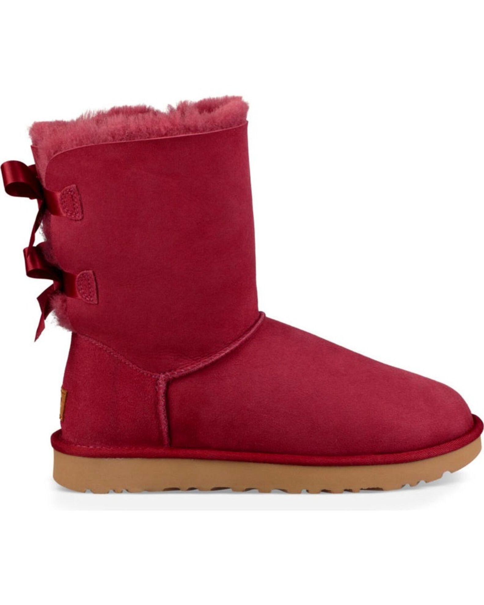 UGG Women s Rose Bailey Bow II Boots Round Toe Boot Barn