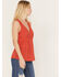 Image #2 - Idyllwind Women's Rowan Embellished Tank Top, Orange, hi-res
