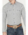 Image #3 - Cody James Men's Marietas Geo Striped Long Sleeve Western Snap Shirt, White, hi-res