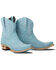 Image #1 - Lane Women's Lexington Western Booties - Snip Toe, Blue, hi-res