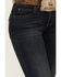 Image #2 - Wrangler Retro Women's Dark Wash Mid Rise Bootcut Jeans , Dark Wash, hi-res