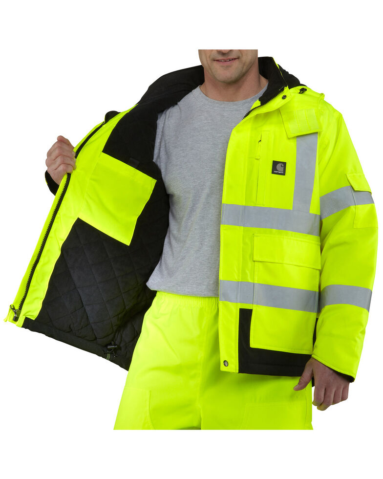 Carhartt Men S High Visibility Water Repellent Sherwood Work