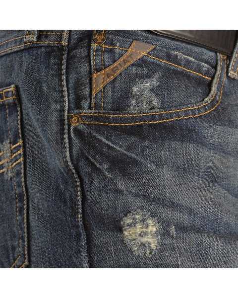 Image #2 - Ariat Denim Jeans - M4 Tabac Relaxed Fit, Dark Stone, hi-res