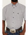 Image #3 - Cowboy Hardware Men's Twisted Adobe Geo Print Button Down Western Shirt , White, hi-res