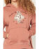 Image #3 - Idyllwind Women's Buckle Up Cowboy Hoodie, Sienna, hi-res