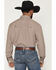 Image #4 - Cinch Men's AF Geo Print Long Sleeve Button-Down Stretch Western Shirt, Brown, hi-res