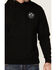 Howitzer Men's American Patriot Sons Of Liberty Graphic Hooded Sweatshirt , Black, hi-res