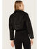 Image #4 - Wrangler X Fender Women's Cropped Moto Jacket, Black, hi-res