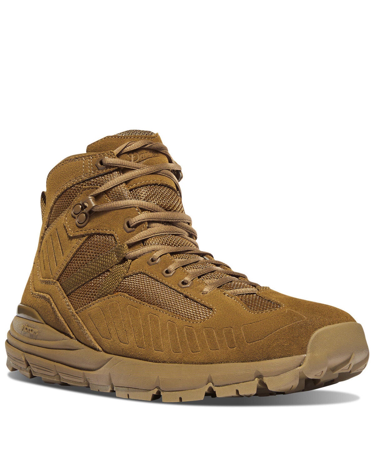 Danner Men's FullBore Coyote Work Boots - Soft Toe, Brown, hi-res
