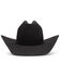 Image #3 - Resistol Five Star Felt Cowboy Hat, Black, hi-res