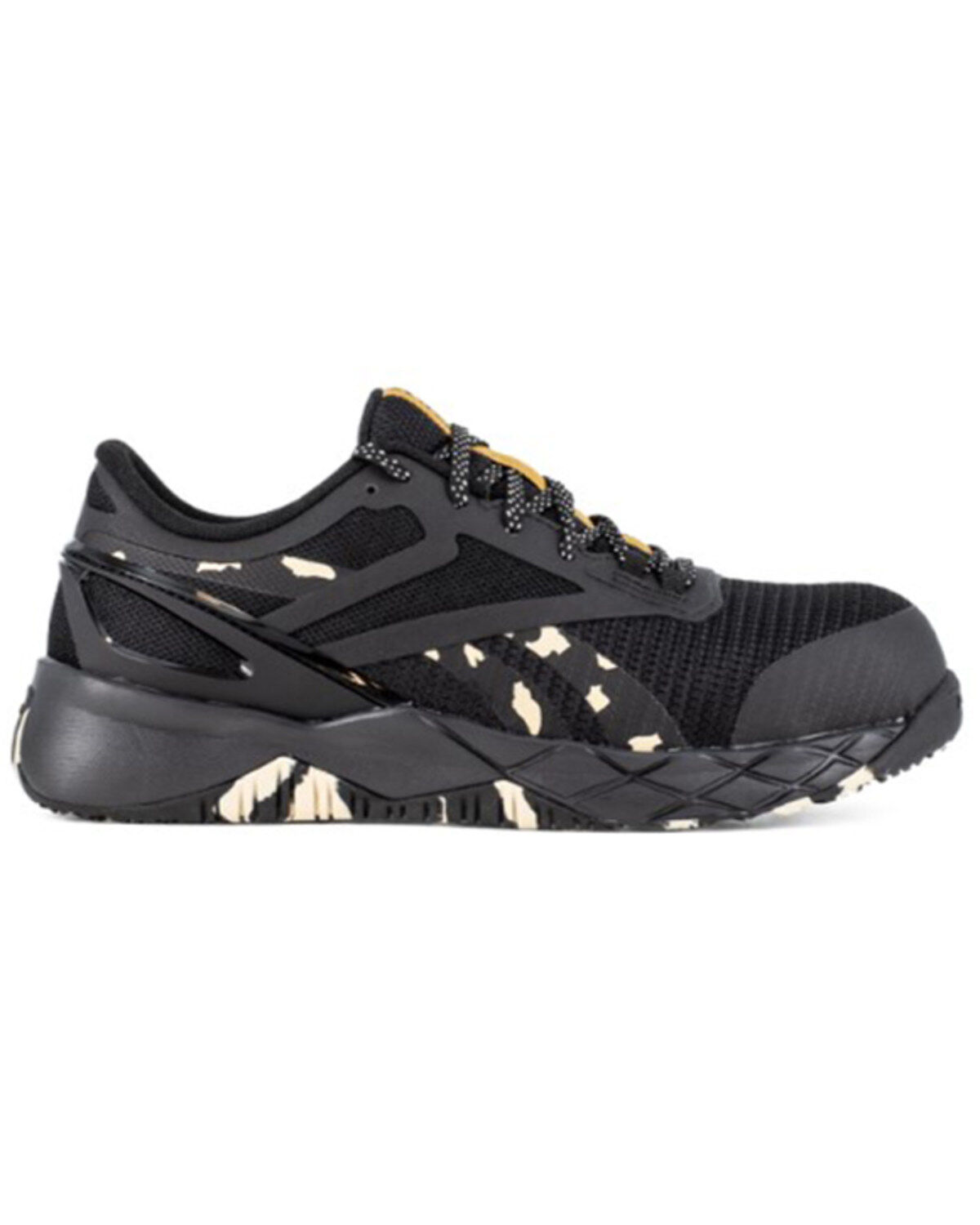 Image #2 - Reebok Women's Nanoflex TR Athletic Work Shoes - Composite Toe, Black, hi-res
