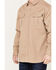 Hawx Men's FR Solid Long Sleeve Button Down Woven Work Shirt - Big & Tall, Beige/khaki, hi-res