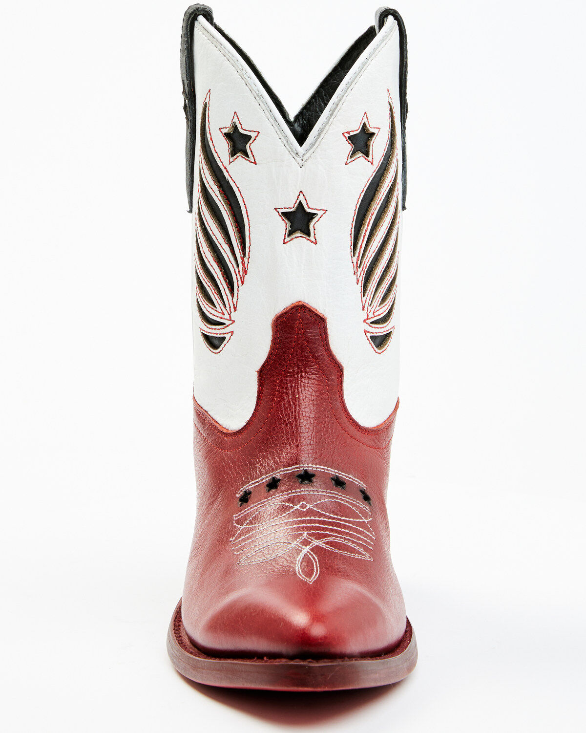 Image #4 - Idyllwind Women's Roadie Western Booties - Round Toe, Red, hi-res