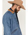 Image #2 - Wrangler Men's Medium Wash Vintage Sherpa Lined Jacket, Medium Wash, hi-res