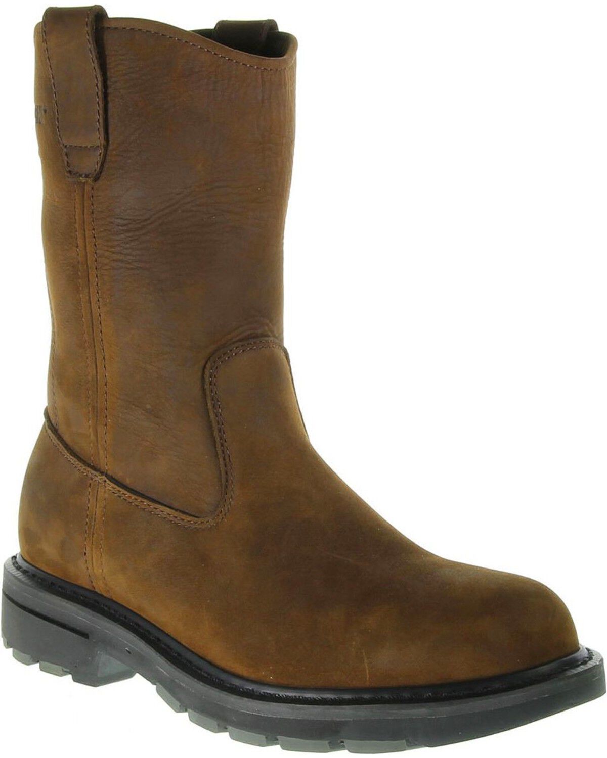Image #1 - Wolverine Men's Steel Toe Wellington Work Boots, Brown, hi-res