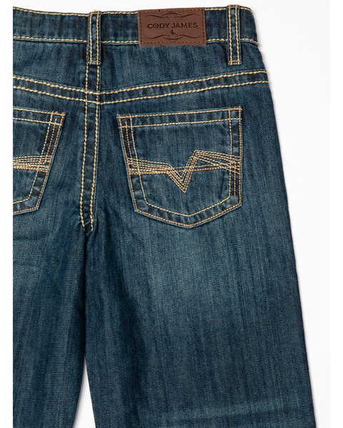 Image #4 - Cody James Boys' 4-8 Dark Rodeo Relaxed Bootcut Jeans - Little , , hi-res