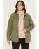 Image #1 - Carhartt Women's TENCEL™ Fiber Series Relaxed Fit Canvas Coat, Olive, hi-res