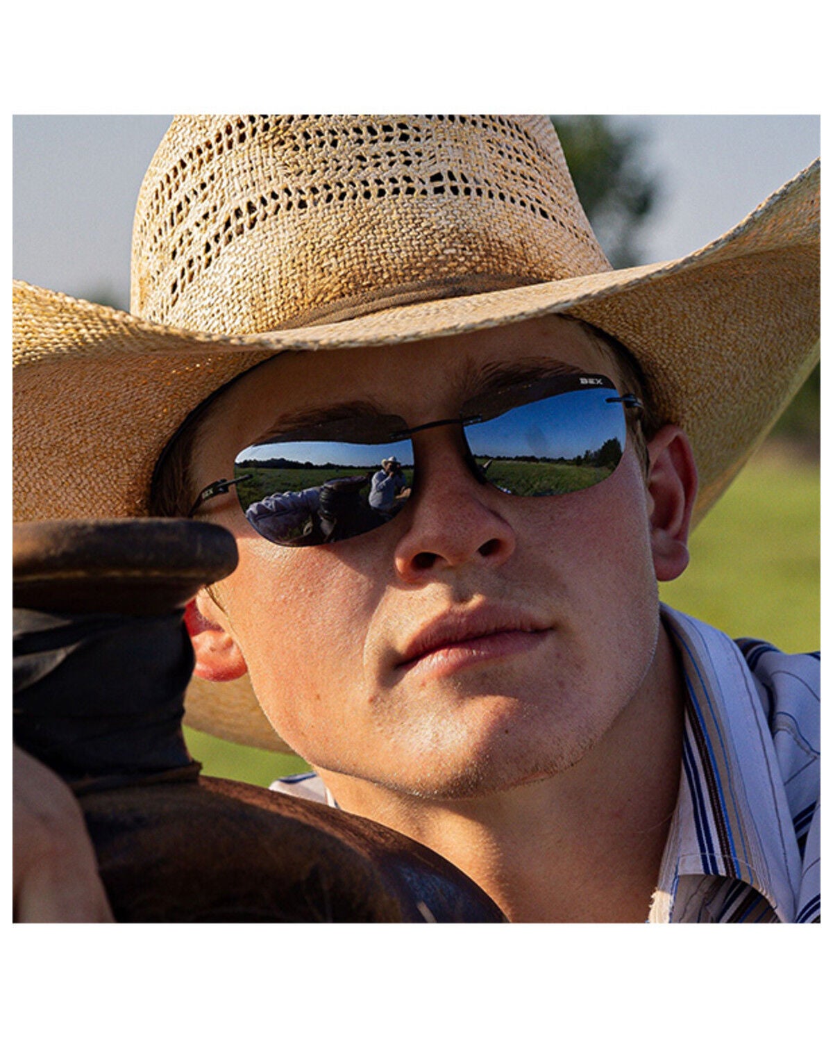Image #2 - Bex Fynnland X OTG Sunglasses, Black/grey, hi-res