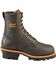 Image #2 - Chippewa Women's Oiled Waterproof & Insulated Logger Boots - Steel Toe, Black, hi-res