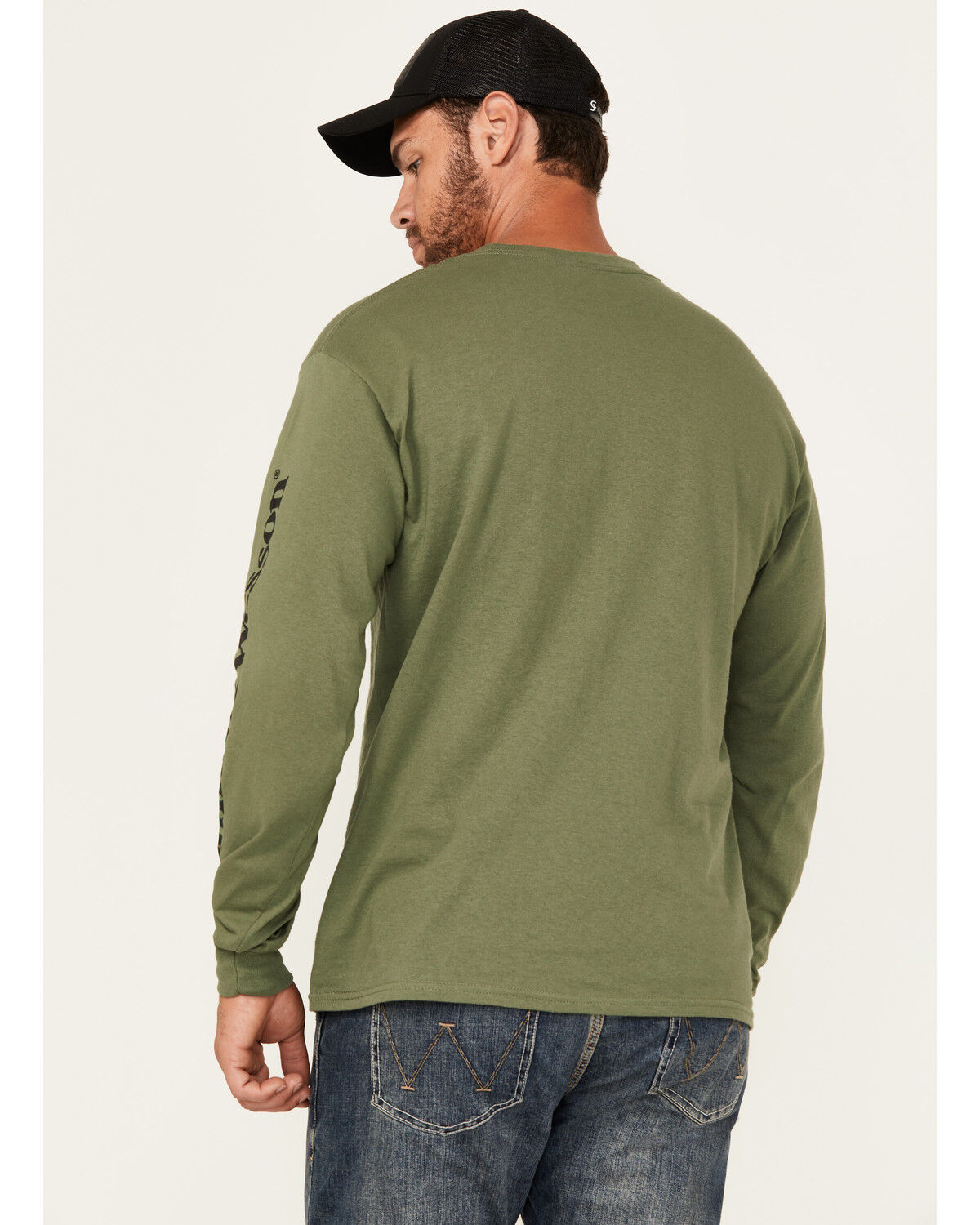 Image #4 - Smith & Wesson Men's Logo Long Sleeve Graphic T-Shirt , , hi-res