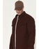 Image #2 - Hawx Men's Shale Plaid Print Shirt Jacket, Wine, hi-res