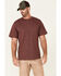 Image #1 - Hawx Men's Solid Forge Short Sleeve Work Pocket T-Shirt - Big, , hi-res