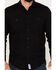 Image #3 - Resistol Men's Aspen Plaid Solid Long Sleeve Button Down Western Shirt , Black, hi-res