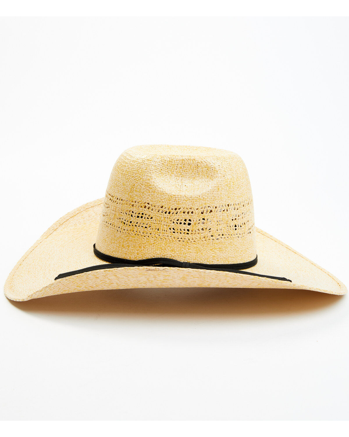 Image #3 - Rodeo King 25X Straw Cowboy Hat, Black, hi-res