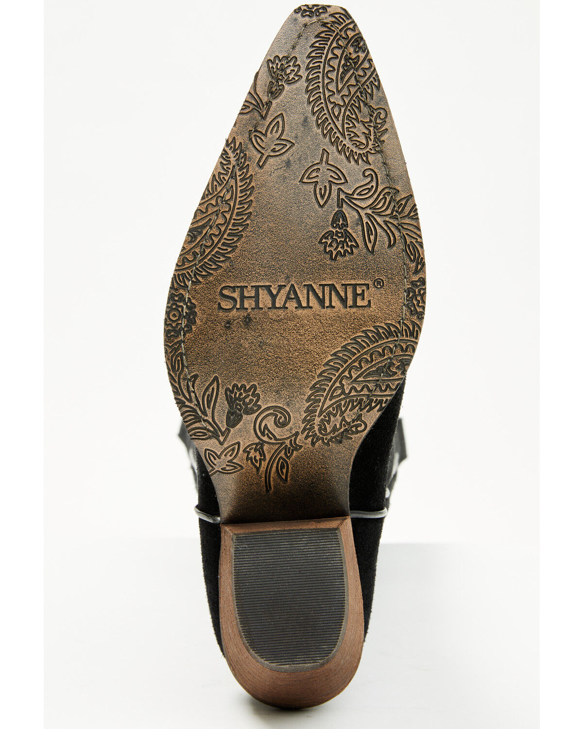 Image #7 - Shyanne Women's Rowan Tall Western Boots - Snip Toe, Black, hi-res