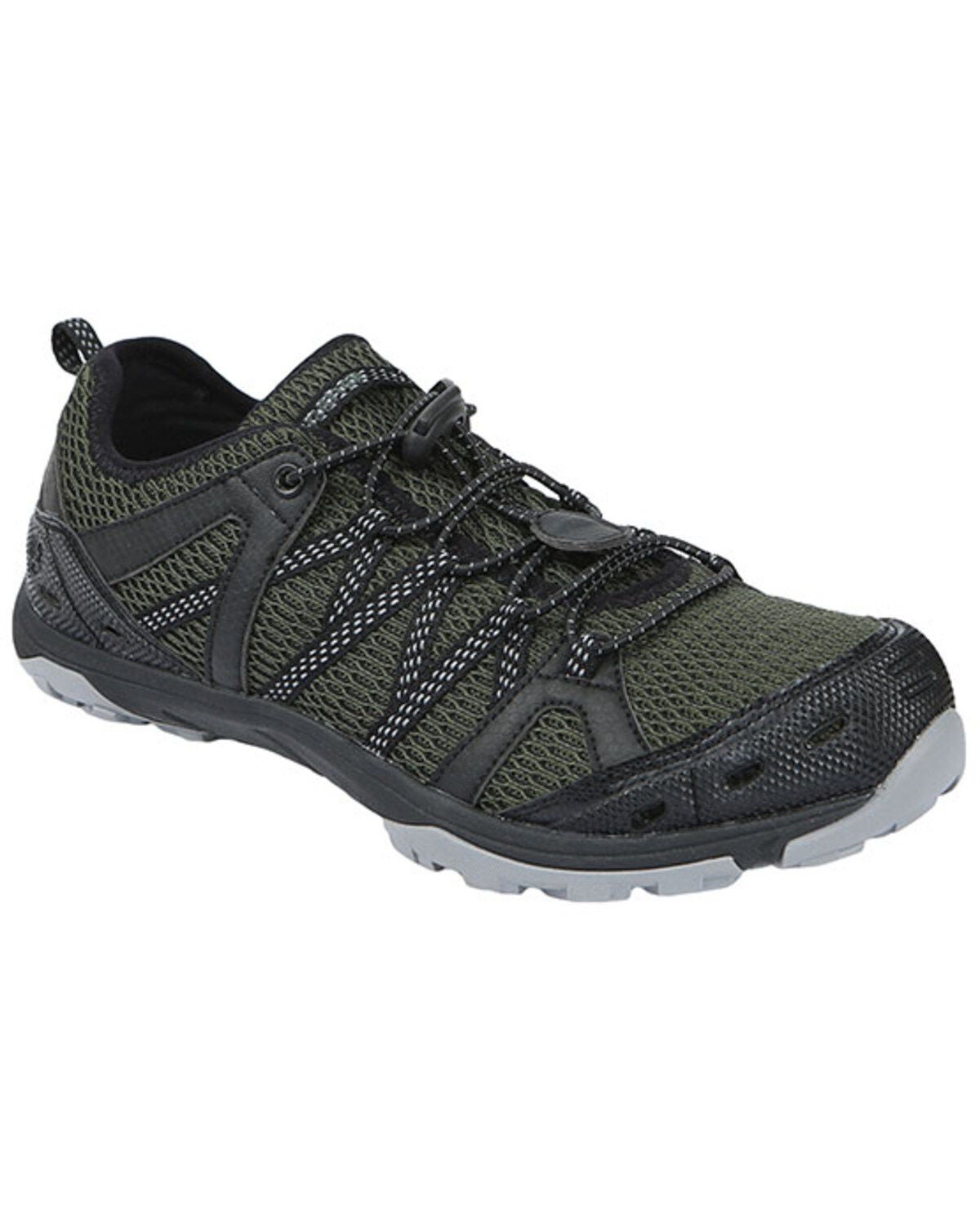 Northside Men's Cedar Rapids Lightweight Mesh Hiking Shoes - Soft Toe, Olive, hi-res