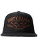 Image #2 - Troll Co Men's Catena Ball Cap, Black, hi-res
