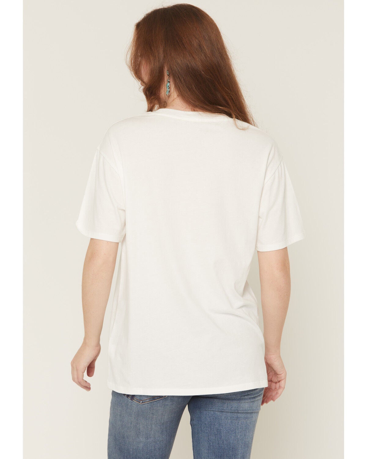 Image #4 - White Crow Women's Horse Howdy Short Sleeve Graphic Tee, Cream, hi-res