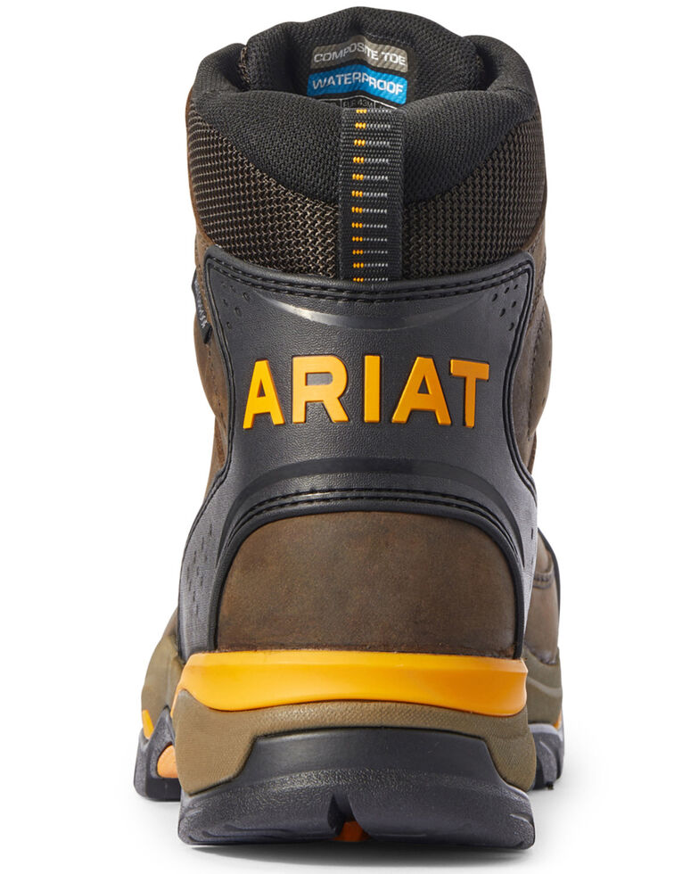 Ariat Men's Brown Endeavor Waterproof Work Boots - Composite Toe | Boot ...