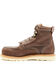 Image #3 - Hawx Men's USA Moc Wedge Work Boots - Steel Toe, Dark Brown, hi-res
