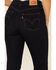 Image #3 - Levi's Women's Dark Wash Classic Bootcut Jeans, Blue, hi-res