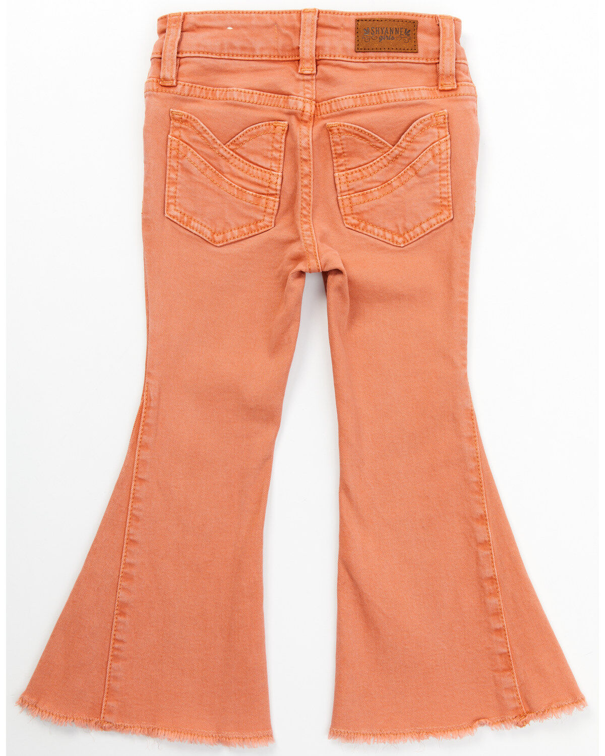 Image #3 - Shyanne Toddler Girls' Colored Flare Jeans, Rose, hi-res