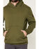 Image #3 - Brunt Workwear Men's Shelvin Hooded Sweatshirt, Hunter Green, hi-res