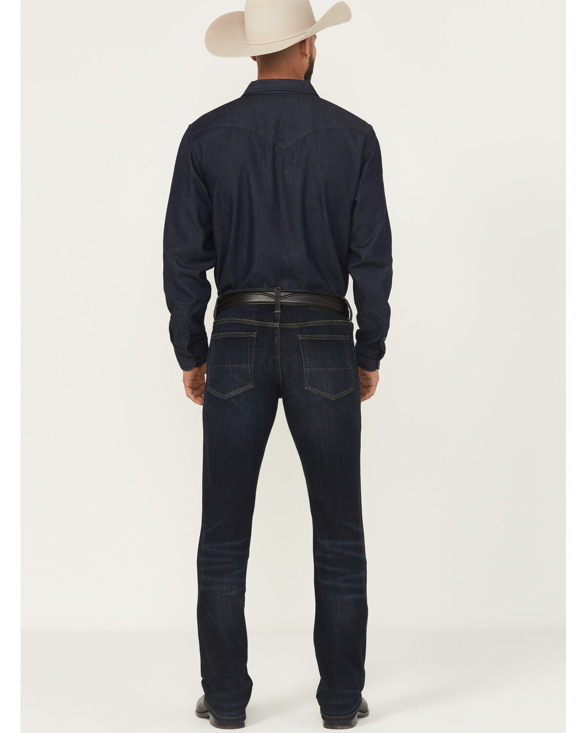 Image #3 - Cody James Black 1978® Men's Tyler Dark Wash Slim Straight Stretch Denim Jeans, Dark Wash, hi-res