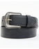 Image #1 - Cody James Men's Casual Billet Leather Belt, Black, hi-res