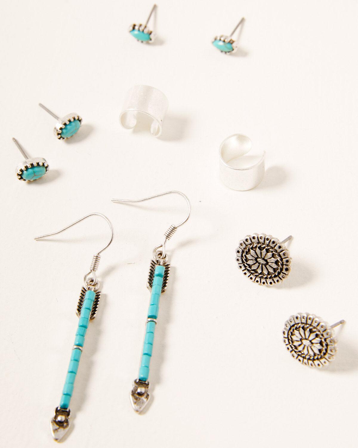 Image #1 - Idyllwind Women's We Mix Earring Set, Silver, hi-res