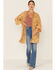 Patrons of Peace Women's Sunland Kimono, Mustard, hi-res